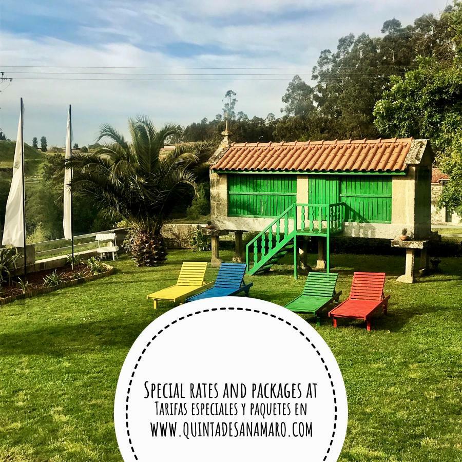 米亚诺 Quinta De San Amaro Rias Baixas酒店 外观 照片